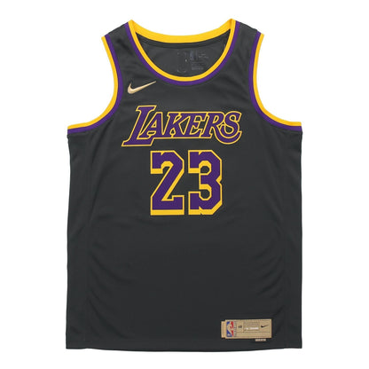 Nike NBA Swingman Jersey – Los Angeles Lakers LeBron James #23 Black (CN9929-013)