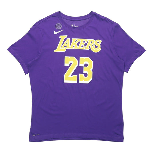 Nike NBA Los Angeles Lakers LeBron James Statement Edition Swingman Jersey | Purple #23 | AR4887-557