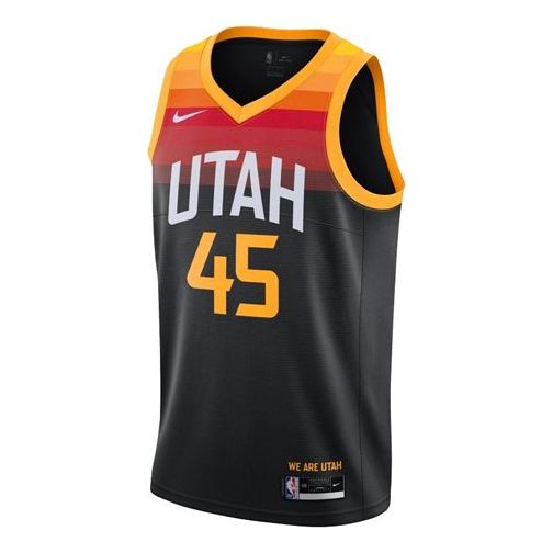 Nike NBA Utah Jazz Donovan Mitchell Dri-FIT City Edition Swingman Jersey | Black #45 | 2020/21 | CN1800-011