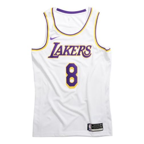 Nike NBA SW Swingman Jersey – Los Angeles Lakers Home #8 White | CI9503-100