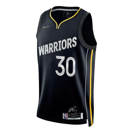 Nike NBA Golden State Warriors Stephen Curry Icon Edition Swingman Jersey | Black #30 | DH8056-010