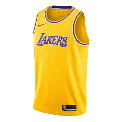 Nike NBA Los Angeles Lakers LeBron James #23 Icon Edition Swingman Jersey – AA7100-728 'Yellow'