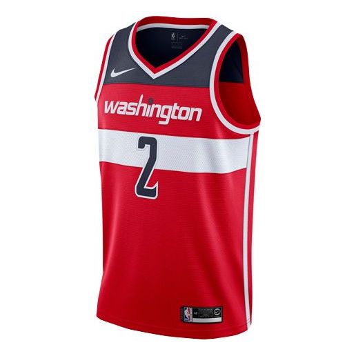 Nike NBA Washington Wizards John Wall #2 Icon Edition Swingman Jersey – CD0060-657 'Red'
