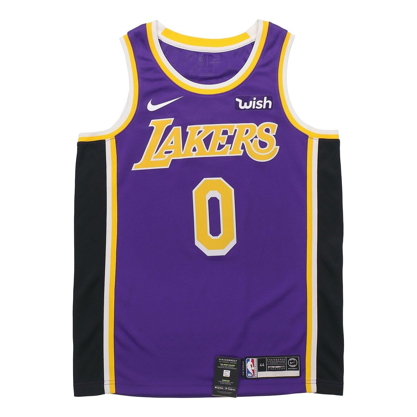 Nike NBA Los Angeles Lakers Kyle Kuzma #0 Swingman Jersey – Purple | AA7097-512