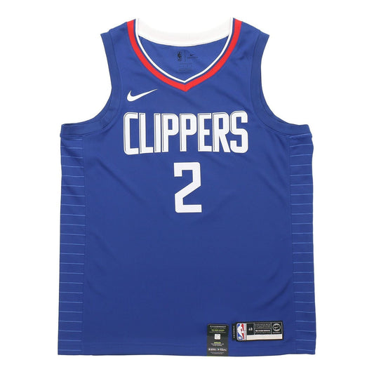 Nike NBA Los Angeles Clippers Kawhi Leonard Icon Edition Swingman Jersey – #2 Blue (864481-406)