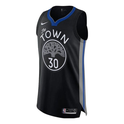 Nike x NBA Golden State Warriors Stephen Curry #30 City Edition Swingman Jersey – Black (AV4575-014)