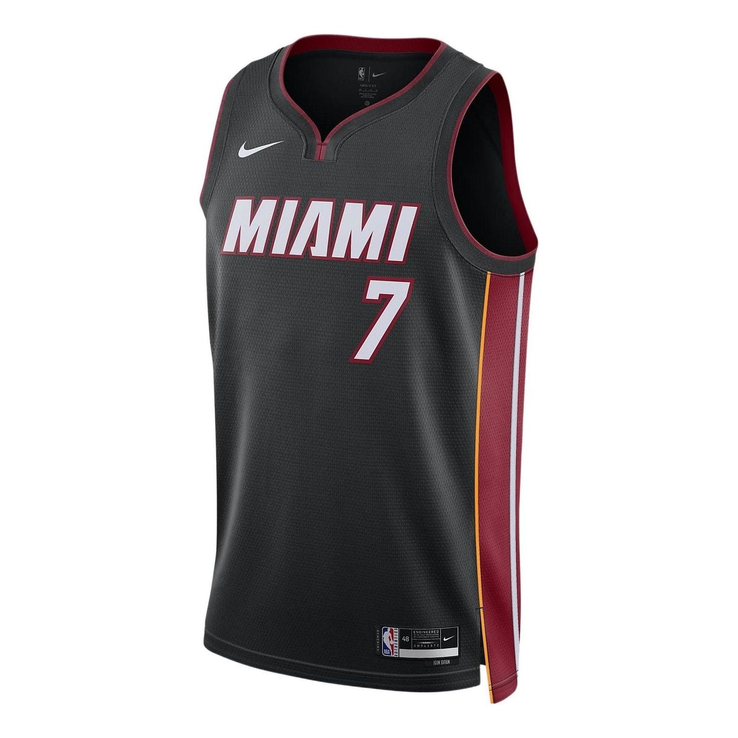 Nike NBA Miami Heat Kyle Lowry #7 Icon Edition Swingman Jersey 2022/23 – DN2011-012