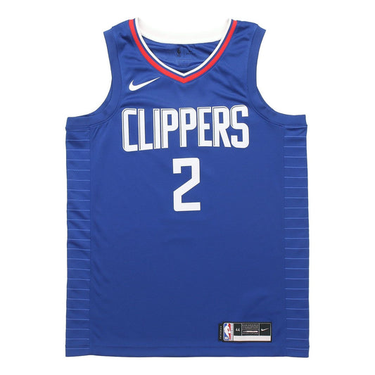 Nike NBA LA Clippers Kawhi Leonard SW Fan Edition Jersey | Blue #2 | CW3668-402