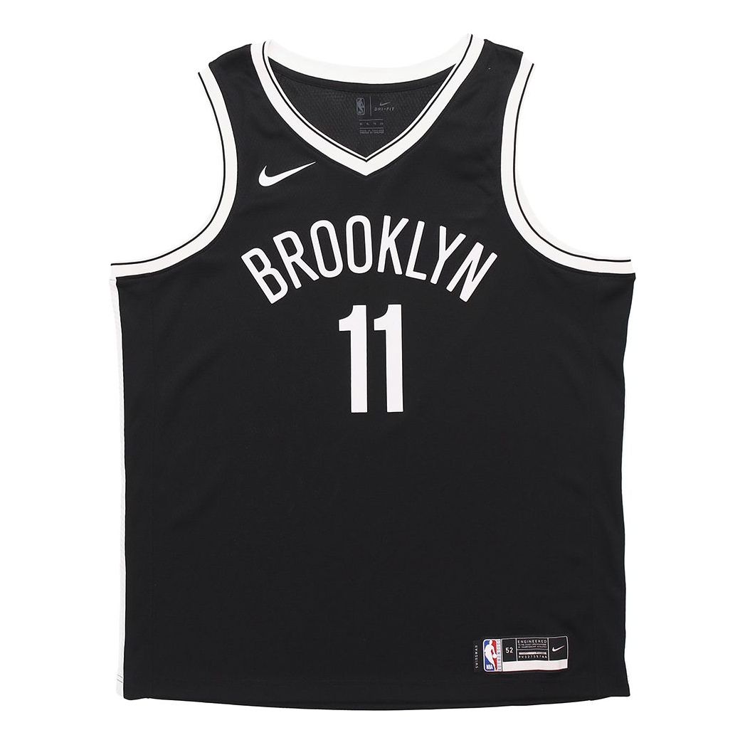 Nike NBA Brooklyn Nets Kyrie Irving #11 Icon Edition Swingman Jersey 2020/21 – CW3658-015 'Black'