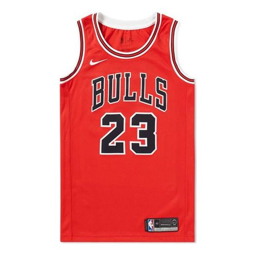 Nike NBA Chicago Bulls Michael Jordan Icon Edition Swingman Jersey | Red #23 | AO2915-657
