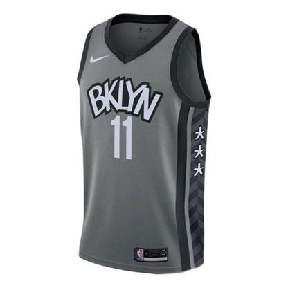 Nike NBA Kyrie Irving #11 Brooklyn Nets 'BKLYN' Statement Edition Swingman Jersey – Gray (AT9792-004)