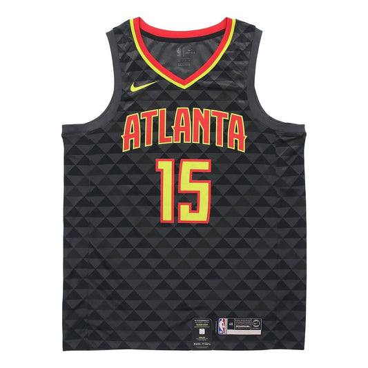 Nike NBA Atlanta Hawks Vince Carter SW Fan Edition Jersey | Black #15 | 864457-021