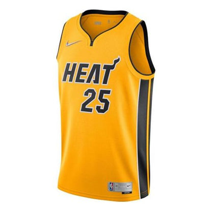 Nike NBA Miami Heat Kendrick Nunn Statement Edition Swingman Jersey – #25 Gold (CN9934-719)