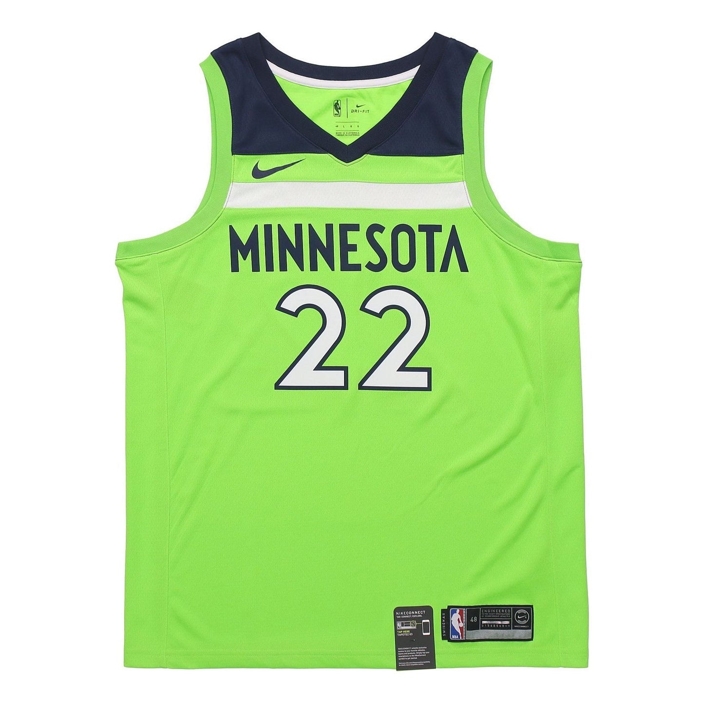 Nike NBA Minnesota Timberwolves Andrew Wiggins Icon Edition Swingman Jersey – Green (877213-313)