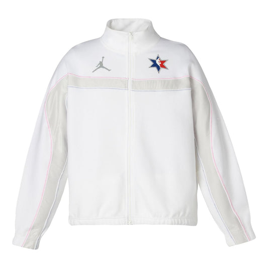 Nike NBA 2020 All-Star Edition SW Fan Edition Basketball Jacket | White | Chicago | CQ4479-100
