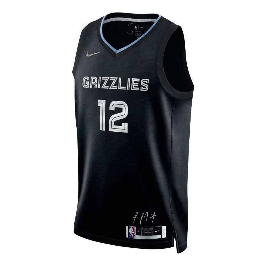 Nike x NBA Memphis Grizzlies Icon Edition Jersey 'Ja Morant #12' (DH8072-010)
