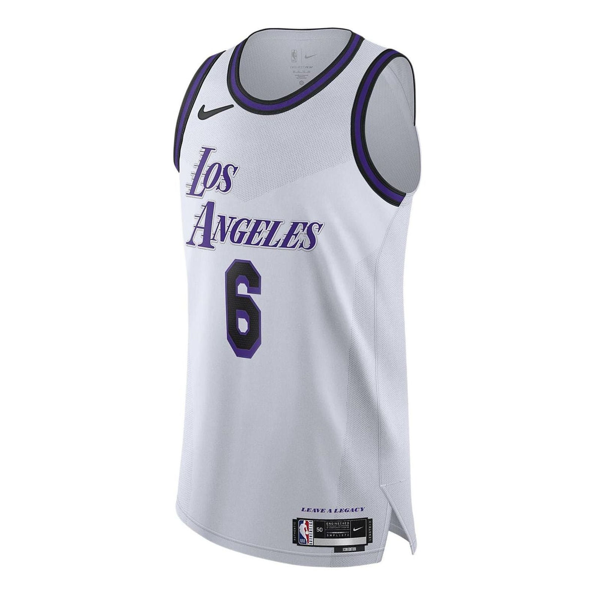 Nike Dri-FIT ADV NBA Los Angeles Lakers LeBron James City Edition Authentic Jersey | 2022/23 | DQ0198-101