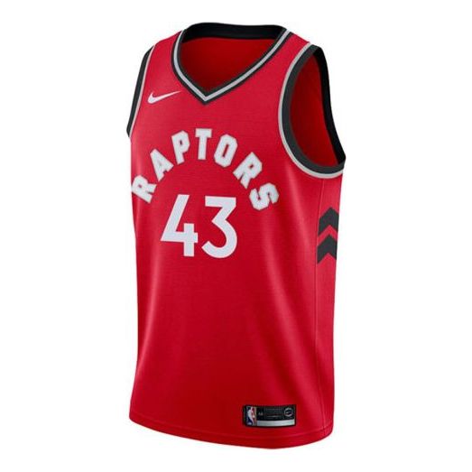 Nike x NBA Toronto Raptors Pascal Siakam #43 Swingman Jersey – Red / Black / White (904143-657)