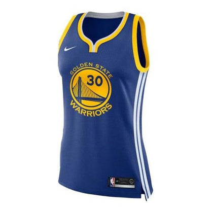 Women's Nike NBA Golden State Warriors Stephen Curry Icon Edition Swingman Jersey | Blue | 867034-495