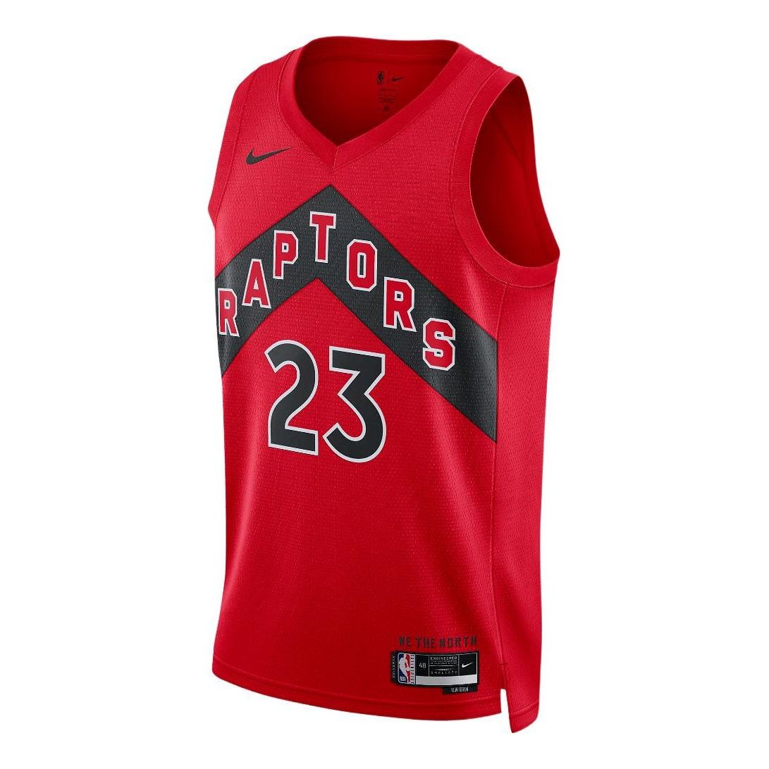 Nike NBA Toronto Raptors Fred VanVleet #23 Icon Edition Swingman Jersey DN2023-658