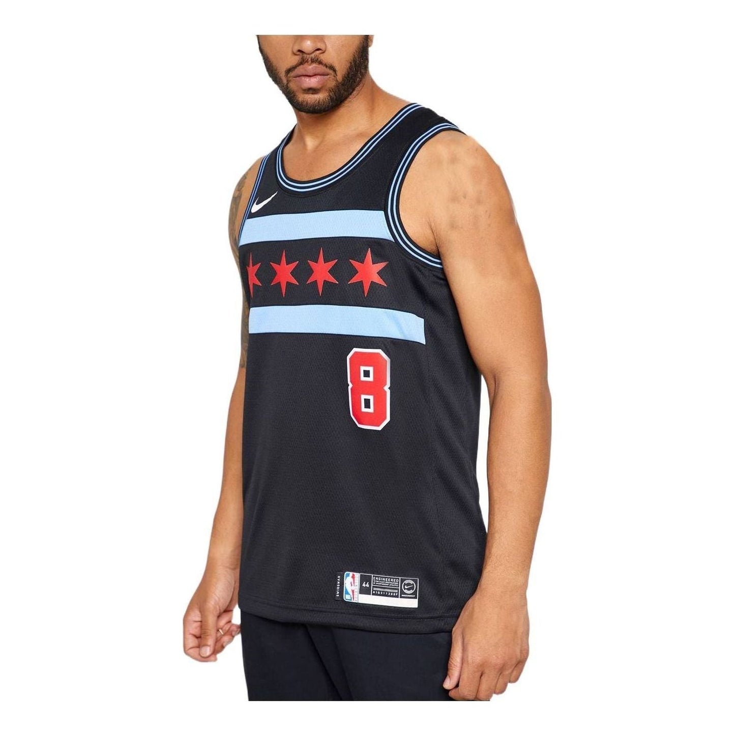 Nike NBA Swingman Jersey – Chicago Bulls Zach LaVine #8 | Black (AJ4600-011)