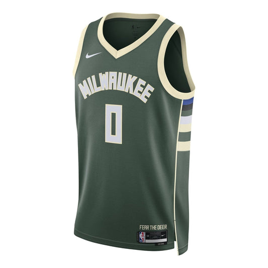 Nike Dri-FIT NBA Swingman Jersey – Milwaukee Bucks Damian Lillard | 2022 Icon Edition (DN2012-332)