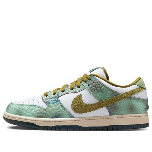 Nike SB Dunk Low x Alexis Sablone ‘Chameleon’ – Oil Green / Desert Moss / White | HJ3386-300
