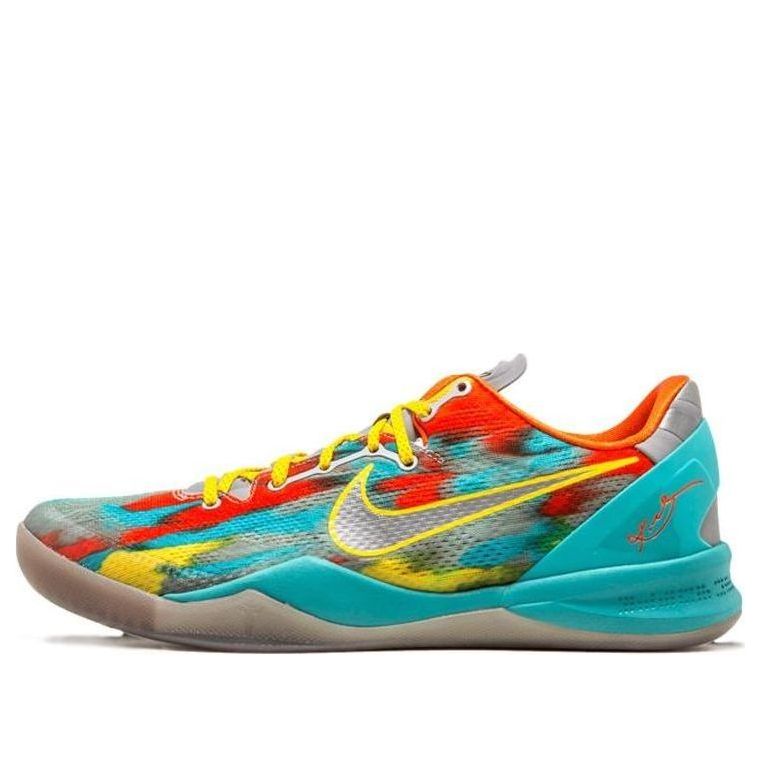 Nike Zoom Kobe 8 System 'Venice Beach' – Stadium Grey / Metallic Silver / Tour Yellow | 555035-002