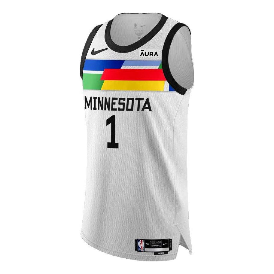 Nike NBA Swingman Jersey – Minnesota Timberwolves | Anthony Edwards #5 | DQ0252-100 | White