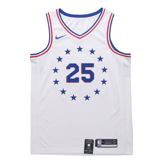 Nike NBA Philadelphia 76ers Ben Simmons Earned Edition Swingman Jersey – BQ1173-100
