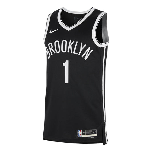 Nike Brooklyn Nets Icon Edition 22/23 Dri-fit Nba Swingman Jersey ‘Mikal Bridge 1’ DN1996-020