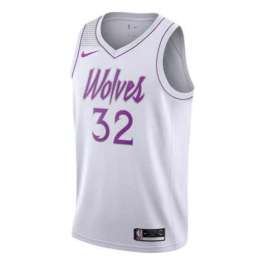 Nike NBA SW Jersey – Minnesota Timberwolves #32 Karl-Anthony Towns White (BQ1167-101)
