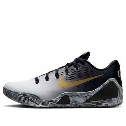 Nike Kobe 9 Elite Low EM Protro “Mambacita” – Black / Metallic Gold / Wolf Grey (FZ7333-002)