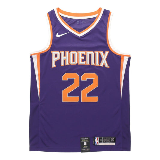 Nike NBA SW Fan Edition Knicks Phoenix Suns 2 2 Basketball Jersey Purple 864503-573