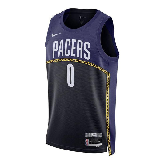 Nike NBA Indiana Pacers City Edition Swingman Jersey – Tyrese Haliburton #0 | DO9595-429