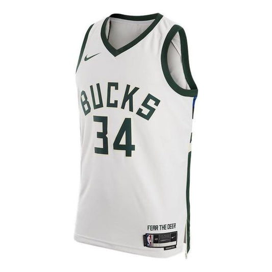 Nike Dri-FIT NBA Milwaukee Bucks Association Edition 22/23 Swingman Basketball Jersey ‘Giannis Antetokounmpo’ DN2084-100