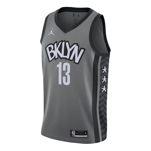 Nike NBA Brooklyn Nets Kevin Durant Statement Edition Swingman Jersey 'Grey/White' (CV9469-002)