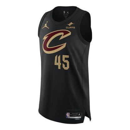 Nike NBA Cleveland Cavaliers Donovan Mitchell #45 Swingman Jersey Black DQ0165-010