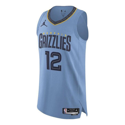 Nike Air Jordan Ja Morant #12 Memphis Grizzlies Statement Edition Swingman Jersey – Blue | DQ0150-422