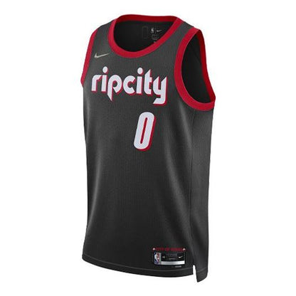 Nike NBA Portland Trail Blazers Damian Lillard #0 Swingman Jersey DB4043-010