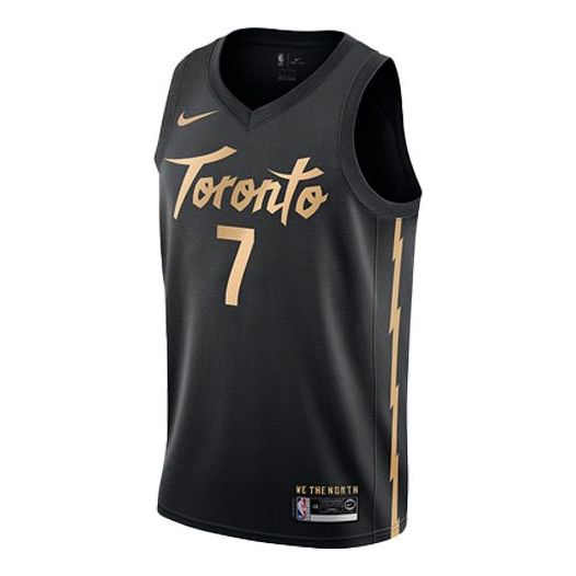 Nike NBA Toronto Raptors Kyle Lowry SW Fan Edition Jersey | Black #7 | AV4674-011