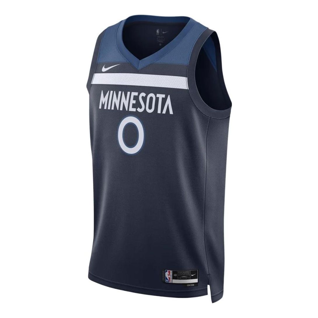 Nike Dri-FIT NBA Minnesota Timberwolves D'Angelo Russell Icon Edition Swingman Jersey – Blue | DN2013-420