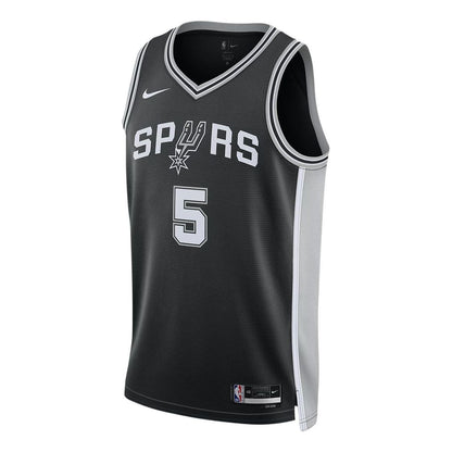 Nike NBA San Antonio Spurs Dri-FIT Icon Edition Jersey – Dejounte Murray #5 (DN2022-010)