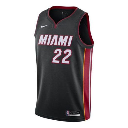 Nike NBA Miami Heat Jimmy Butler Icon Edition Swingman Jersey 2020-21 – #22 Black (CW3671-014)