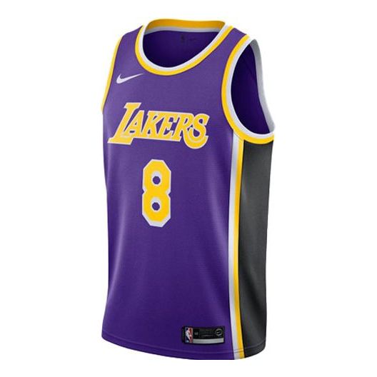 Nike NBA Kobe Bryant #8 Los Angeles Lakers Fan Edition Away Jersey – White AV3701-504