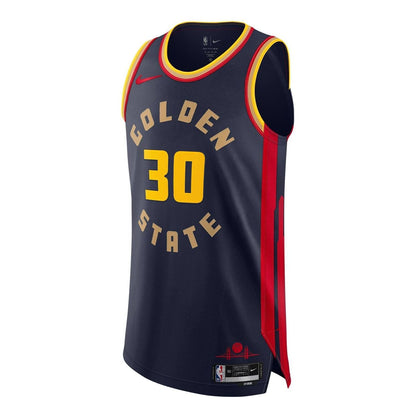 Nike NBA Authentic Jersey – Golden State Warriors Stephen Curry #30 (2024/25 City Edition, Navy)