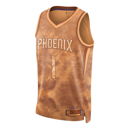 Nike NBA Dri-FIT Swingman Phoenix Suns #1 Devin Booker Jersey – Brown | FD6233-860