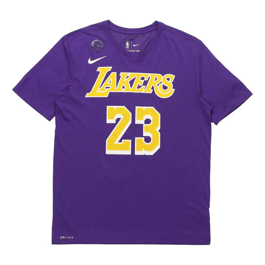 Nike NBA James LeBron James lakers limited Jersey Short Sleeve Purple AR4888-557