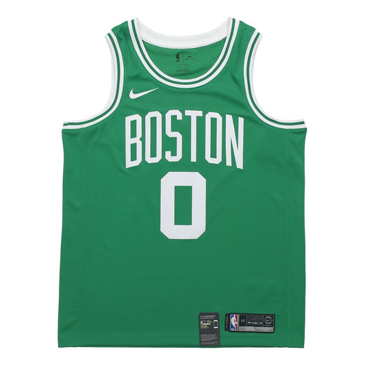 Nike NBA Boston Celtics Jayson Tatum #0 Icon Edition Swingman Jersey 'Green' 864461-319