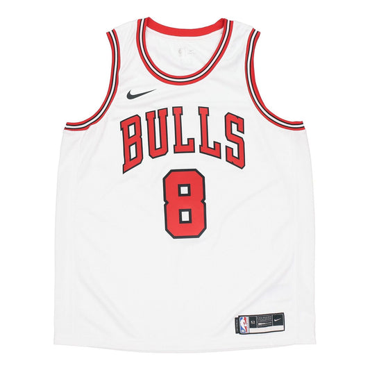 Nike NBA Chicago Bulls Zach LaVine SW Fan Edition Jersey | White #8 | 2020 | CW3586-105